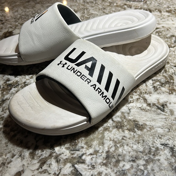 New without tags Mens Under armour Slides - Picture 2 of 2